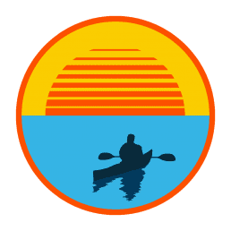 kajakk. illustration.