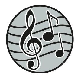 music notes. illustration.